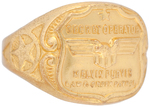 MINT EXAMPLE OF THE MELVIN PURVIS SECRET OPERATOR RING.