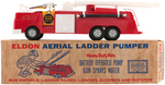 ELDON "AERIAL LADDER PUMPER" BOXED FIRE TRUCK.