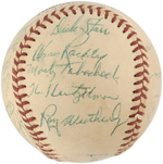 1953 BALTIMORE ORIOLES TEAM-SIGNED BASEBALL.