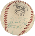 1953 BALTIMORE ORIOLES TEAM-SIGNED BASEBALL.