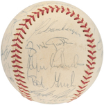 1973 BALTIMORE ORIOLES TEAM-SIGNED BASEBALL.