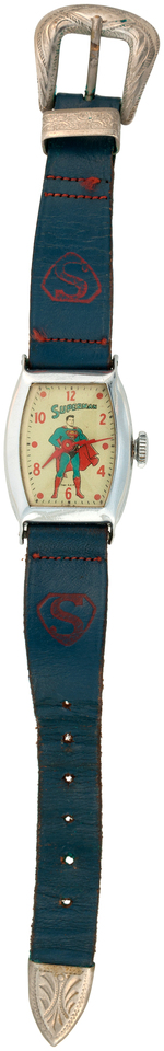 "SUPERMAN SUPERTIME WRIST WATCH" BOXED.