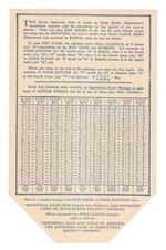 SUPERMAN "SUPERMEN OF AMERICA" 1955-1957 CLUB KIT.