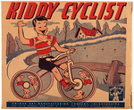 UNIQUE ART "KIDDY CYCLIST" BOXED WIND-UP.