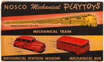 "NOSCO MECHANICAL PLAYTOYS" BOXED SET.