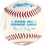 NEW YORK YANKEES OWNER GEORGE STEINBRENNER SIGNED BASEBALL.