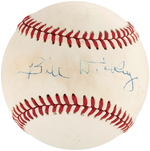 NEW YORK YANKEES & HOF MEMBER BILL DICKEY SINGLE-SIGNED BASEBALL.