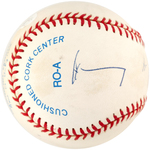 HENRY KISSINGER SIGNED BASEBALL.