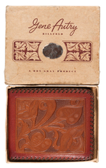 "GENE AUTRY OFFICIAL RANCH OUTFIT" & BILLFOLD BOXED PAIR.