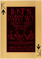 BILL GRAHAM CONCERT POSTER PAIR FEATURING B.B. KING & ALBERT KING.