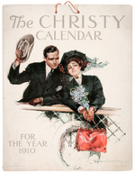 HOWARD CHANDLER CHRISTY "THE CHRISTY CALENDAR FOR THE YEAR 1910."