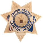 CAPITOL POLICE BADGE FOR CLINTON 1993.