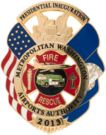AIRPORTS/FIRE RESCUE BADGE FOR OBAMA 2013.