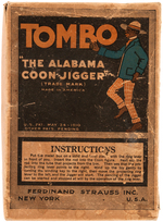 BLACK AMERICANA "TOMBO THE ALABAMA COON JIGGER" EARLY BOXED WIND-UP.