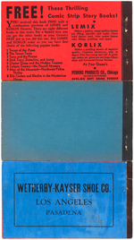 "CHESTER GUMP FINDS THE TREASURE" WHITMAN PREMIUM BOOK TRIO (VARIETIES).