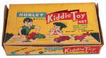 HUBLEY "KIDDIE TOY SET" BOXED VEHICLES.