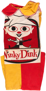 WINKY DINK BOXED COSTUME & "SUPER MAGIC MAGIC TV KIT."