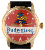 "BUDWEISER" BEER WRIST WATCH.