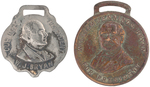 BRYAN FOUR 1908 WATCH FOBS WITH TWO UNLISTED IN HAKE.