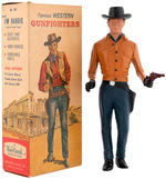 HARTLAND JIM HARDIE FROM TALES OF WELLS FARGO GUNFIGHTER IN BOX.