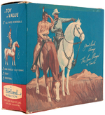 "TONTO AND HIS PINTO STALLION SCOUT" BOXED HARTLAND WITH TAG.