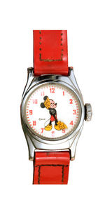 "INGERSOLL/US TIME" MULTI-CHARACTER WRIST WATCH STORE DISPLAY.