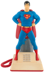 SUPERMAN TELEPHONE 1978 PUSH BUTTON MODEL BY ATE.