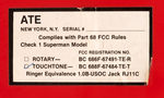 SUPERMAN TELEPHONE 1978 PUSH BUTTON MODEL BY ATE.