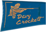 "DAVY CROCKETT INDIAN TARGET" ELABORATE BOXED SET.