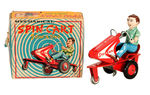 "SPIN-A-ROO SPIN CART" BOXED WIND-UP.