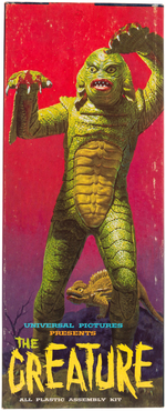 AURORA "THE CREATURE" FROM THE BLACK LAGOON BOXED MODEL KIT.