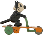 FELIX THE CAT ON SCOOTER CHEIN WIND-UP.