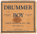 "DRUMMER BOY" BOXED MARX WIND-UP.