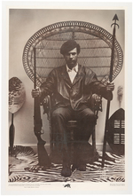 ICONIC HUEY NEWTON BLACK PANTHER PARTY FOR SELF DEFENSE POSTER.