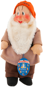 "GRUMPY" FROM SNOW WHITE BOXED IDEAL DOLL.