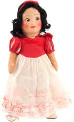 "SNOW WHITE AND THE SEVEN DWARFS" IDEAL SNOW WHITE DOLL.