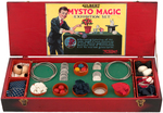 GILBERT "MYSTO MAGIC EXHIBITION SET" 1929 BOXED SET.