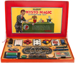 GILBERT "MYSTO MAGIC EXHIBITION SET" BOXED 1933 SET.