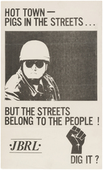 FOUR ANTI-VIETNAM WAR AND RADICAL PROTEST POSTERS.