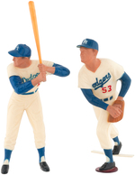 HARTLAND BASEBALL FIGURE DON DRYSDALE/DUKE SNIDER PAIR.