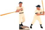 HARTLAND BASEBALL FIGURE RUTH/BERRA/MANTLE/MARIS YANKEES SET.