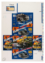 G.I. JOE NIGHT RHINO VEHICLE PROOF SHEET.