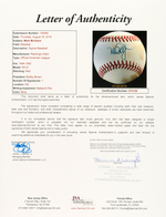 500 HOME RUN CLUB SIGNED BASEBALL LOT OF FIVE.