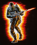 G.I. JOE BEACHHEAD PROMOTIONAL PHOTO PRINT.