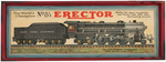 GILBERT ERECTOR SUPER LOCOMOTIVE & TENDER 1931 BOXED TRAIN SET.