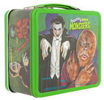 "UNIVERSAL'S MOVIE MONSTERS" UNUSED METAL LUNCHBOX WITH THERMOS.