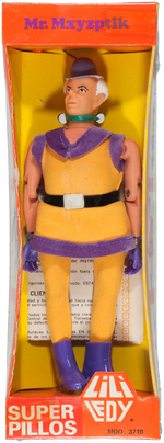 "MR. MXYZPTLK" LILY LEDY MEXICAN MEGO BOXED ACTION FIGURE.