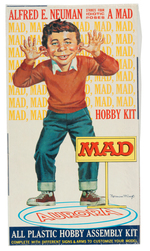 AURORA "MAD - ALFRED E. NEUMAN" FACTORY SEALED MODEL KIT.