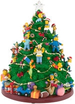 "THE SIMPSONS CHRISTMAS TREE" BOXED FIGURINE.