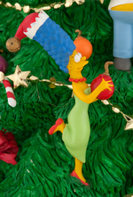 "THE SIMPSONS CHRISTMAS TREE" BOXED FIGURINE.